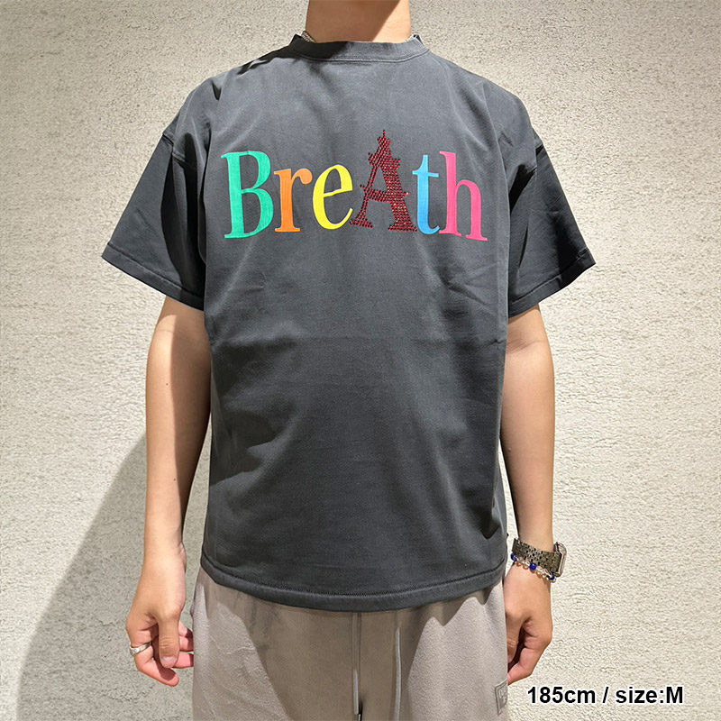 RAINBOW LOGO TEE -BLACK-