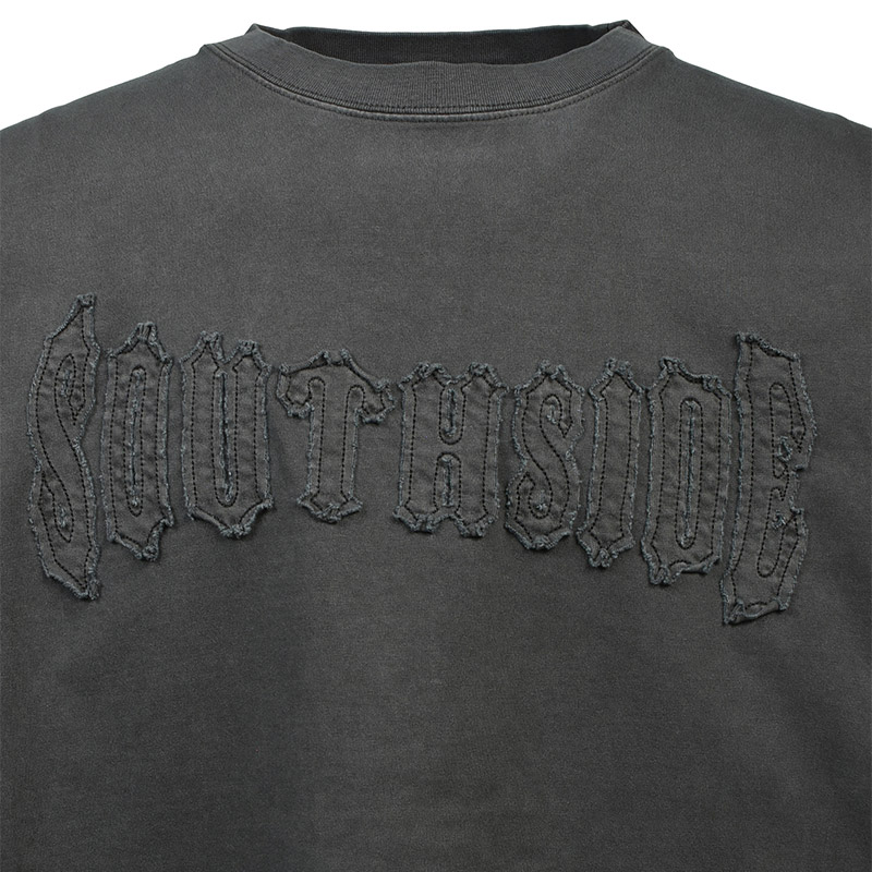 SOUTHSIDE CROSS TEE -BLACK-