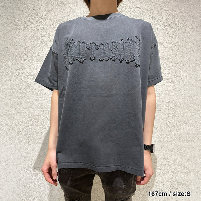 SOUTHSIDE CROSS TEE -BLACK-