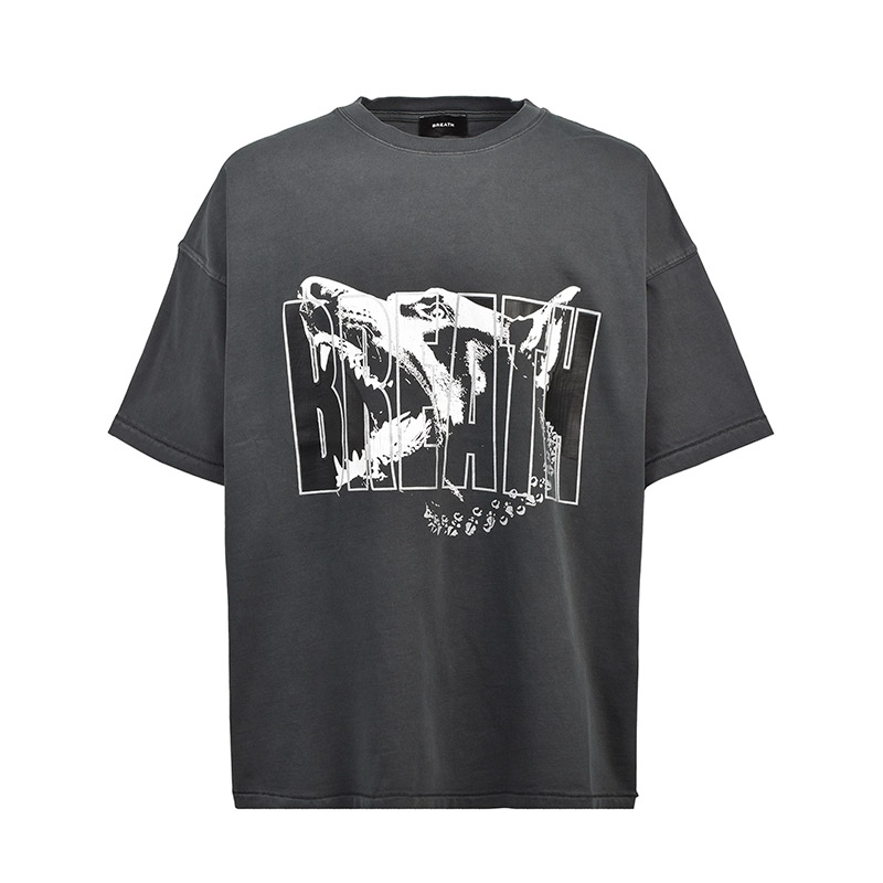 BH DOBERMAN LOGO TEE -BLACK-