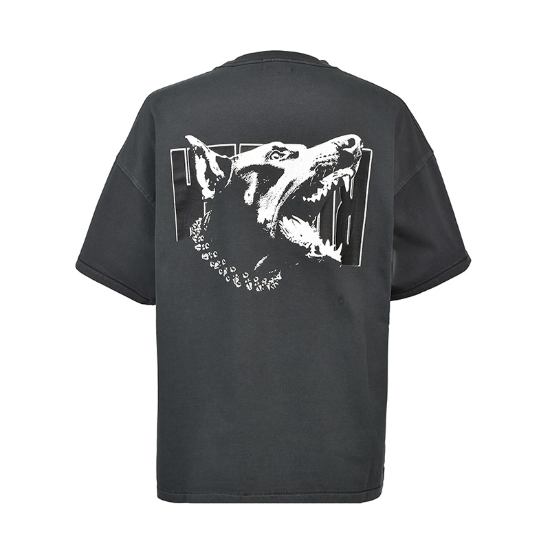 BH DOBERMAN LOGO TEE -BLACK-