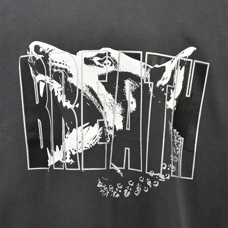 BH DOBERMAN LOGO TEE -BLACK-