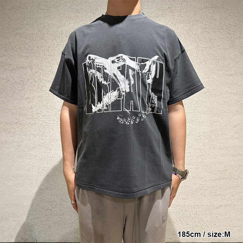 BH DOBERMAN LOGO TEE -BLACK-