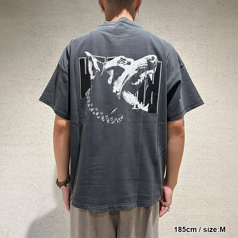 BH DOBERMAN LOGO TEE -BLACK-