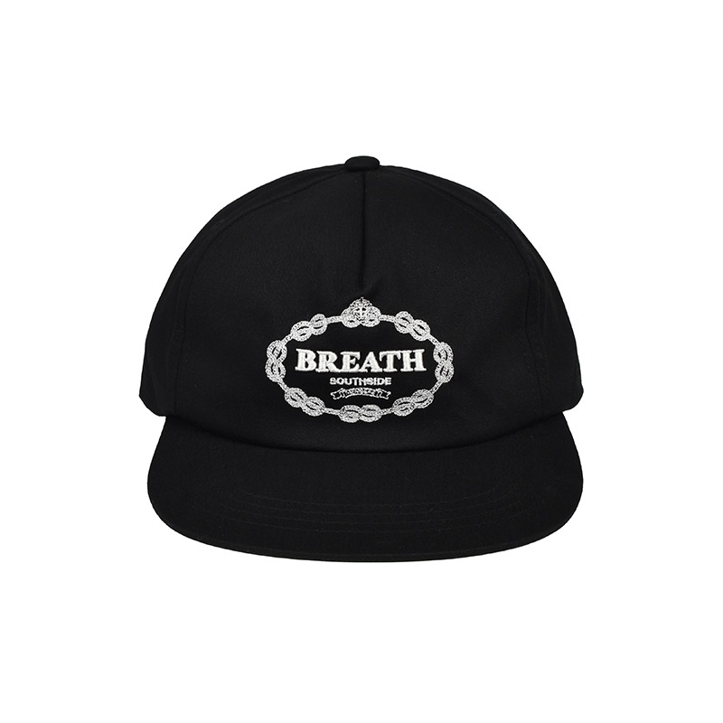 ROYAL LOGO 5 PANEL CAP -BLACK-