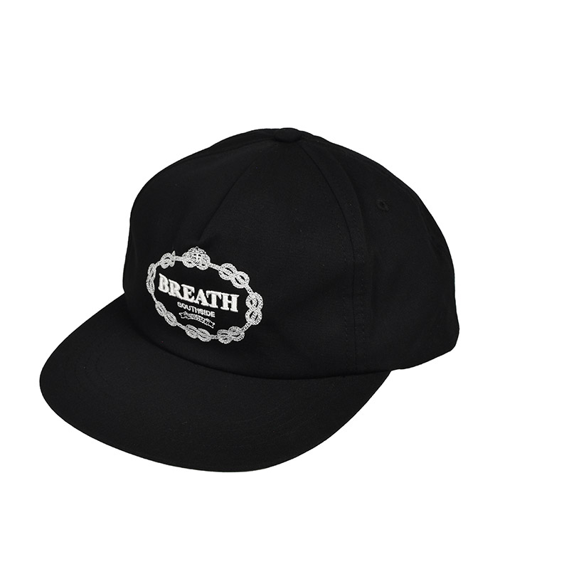 ROYAL LOGO 5 PANEL CAP -BLACK-