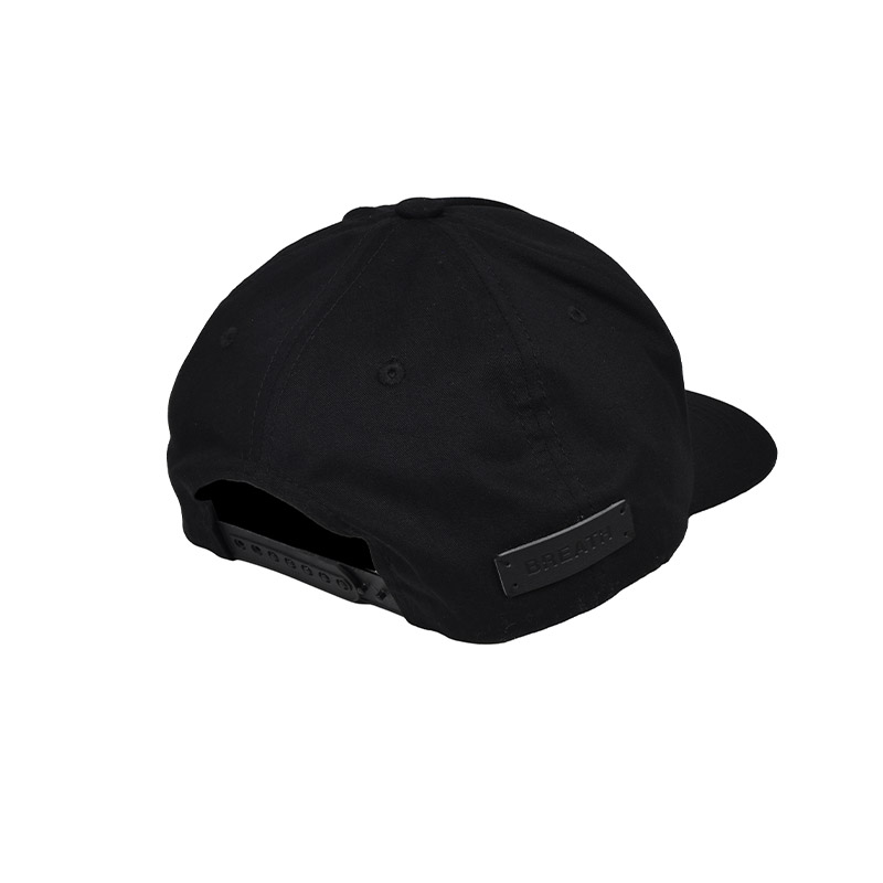 ROYAL LOGO 5 PANEL CAP -BLACK-