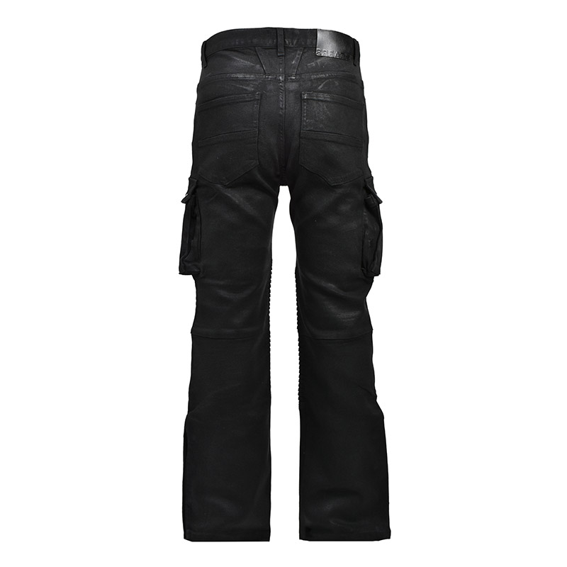 COATING SLIM BIKER CARGO PANTS -2.COLOR-