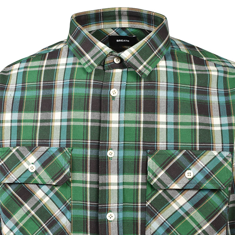 SOUTHSIDE CROSS CHECK SHIRTS -3.COLOR-
