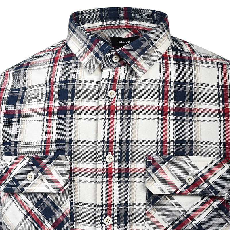 SOUTHSIDE CROSS CHECK SHIRTS -3.COLOR-