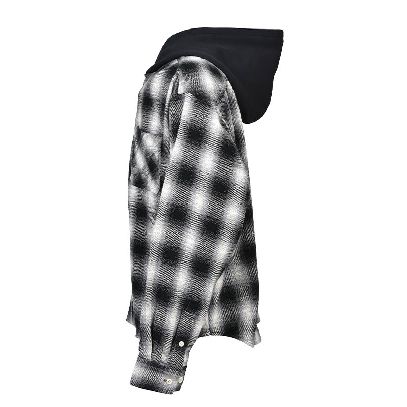 SCRIPT LOGO CHECK SHIRT JACKET -2.COLOR-