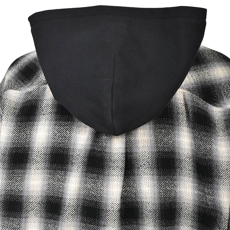 SCRIPT LOGO CHECK SHIRT JACKET -2.COLOR-