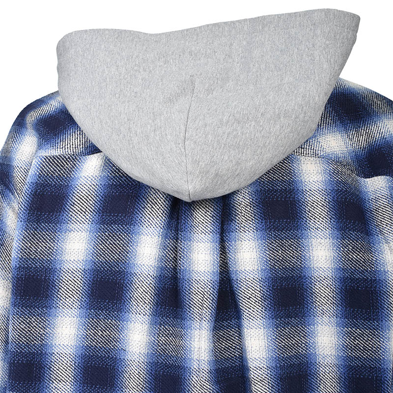 SCRIPT LOGO CHECK SHIRT JACKET -2.COLOR-