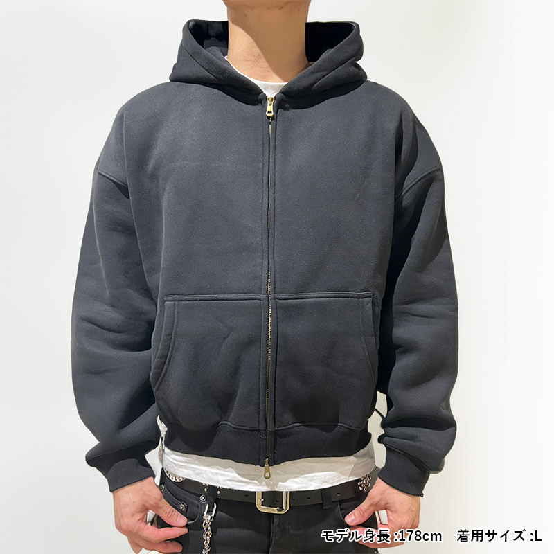 SHORT ZIP HOODIE -4.COLOR-