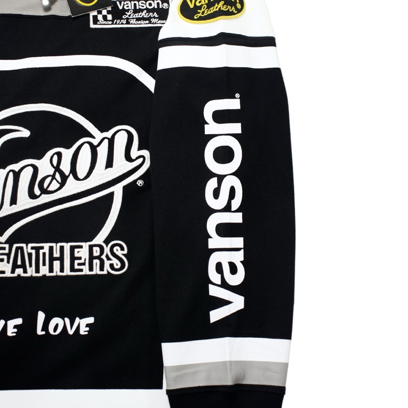 VANSON LOGO LS TEE -2.COLOR-