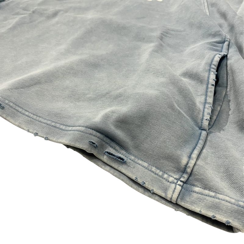 CROPPED HOODIE -LIGHT BLUE-