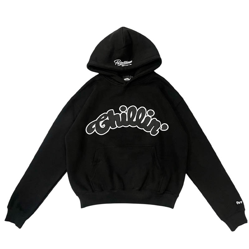 BIG LOGO LAYERED SWEAT SET UP -2.COLOR-