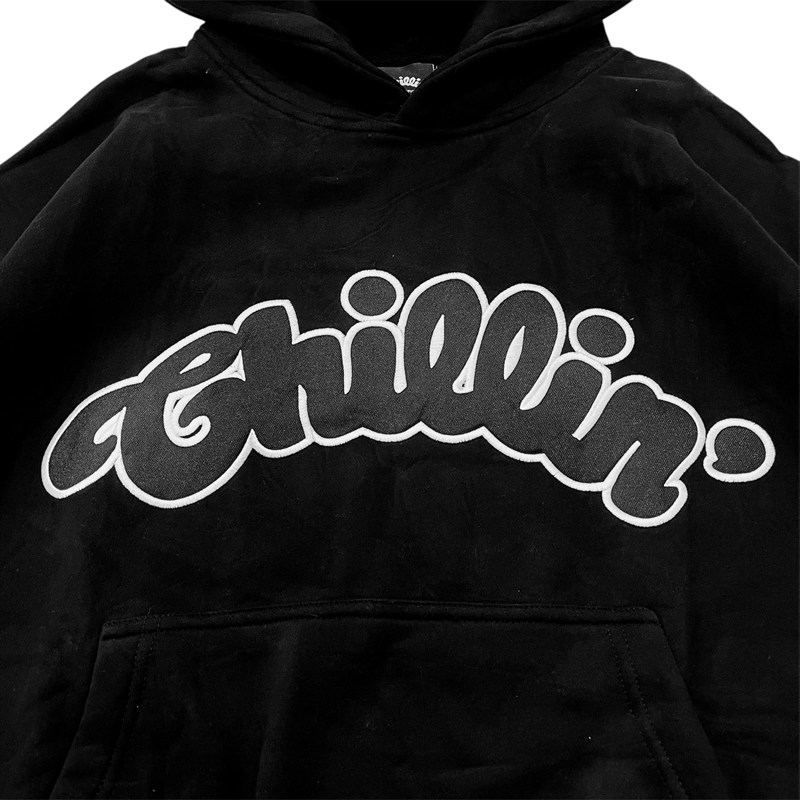 BIG LOGO LAYERED SWEAT SET UP -2.COLOR-