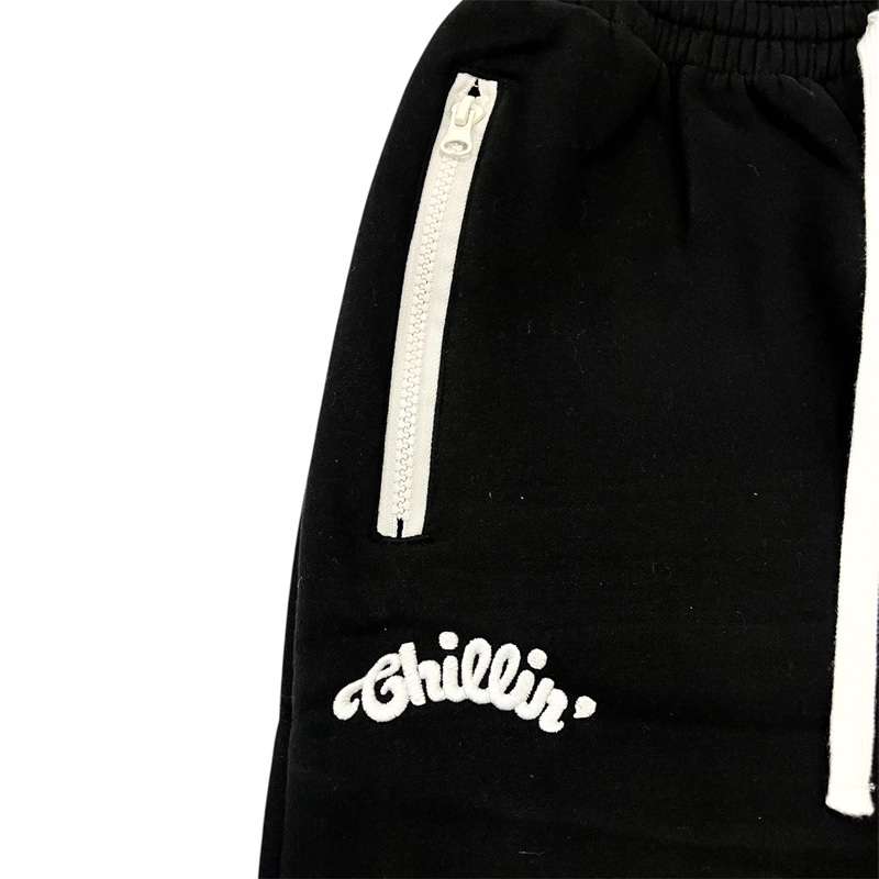 BIG LOGO LAYERED SWEAT SET UP -2.COLOR-