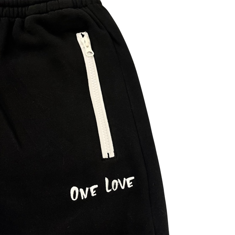 BIG LOGO LAYERED SWEAT SET UP -2.COLOR-