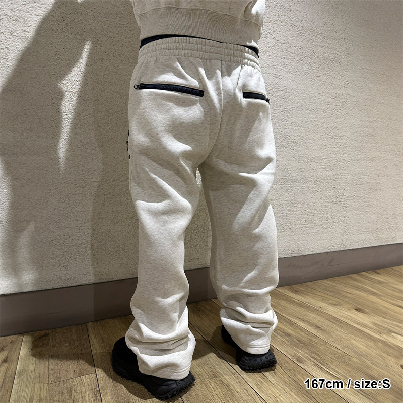 BIG LOGO LAYERED SWEAT SET UP -2.COLOR-