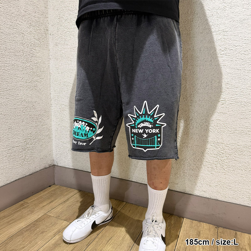 SWET SHORTS NEW YORK -MINT-