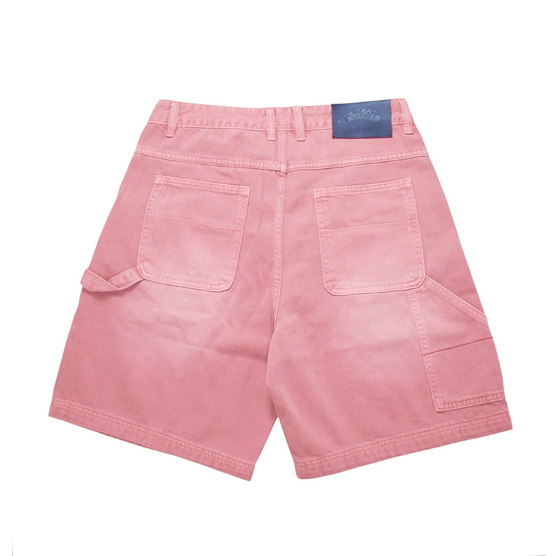 PINK DENIM SHORTS