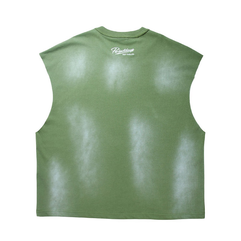 BIG LOGO SLEEVELESS TEE -3.COLOR-