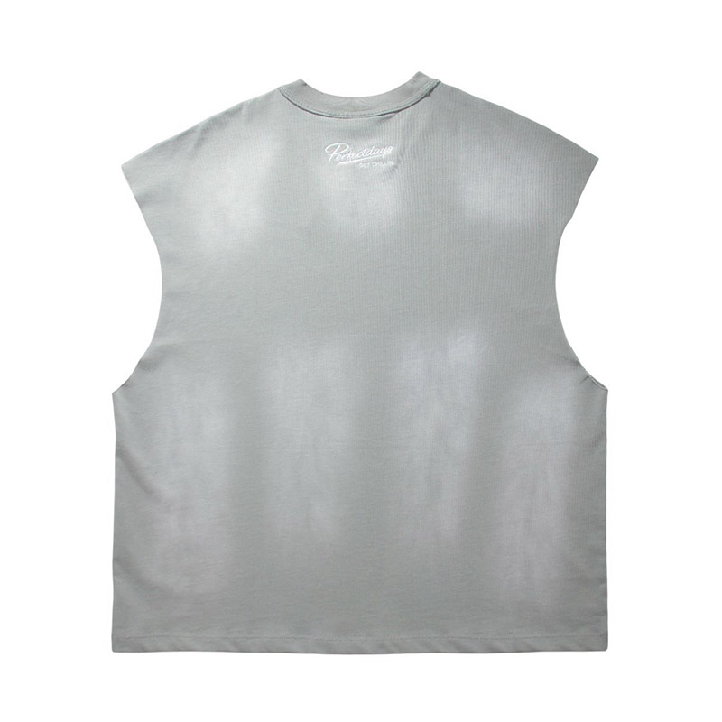 BIG LOGO SLEEVELESS TEE -3.COLOR-
