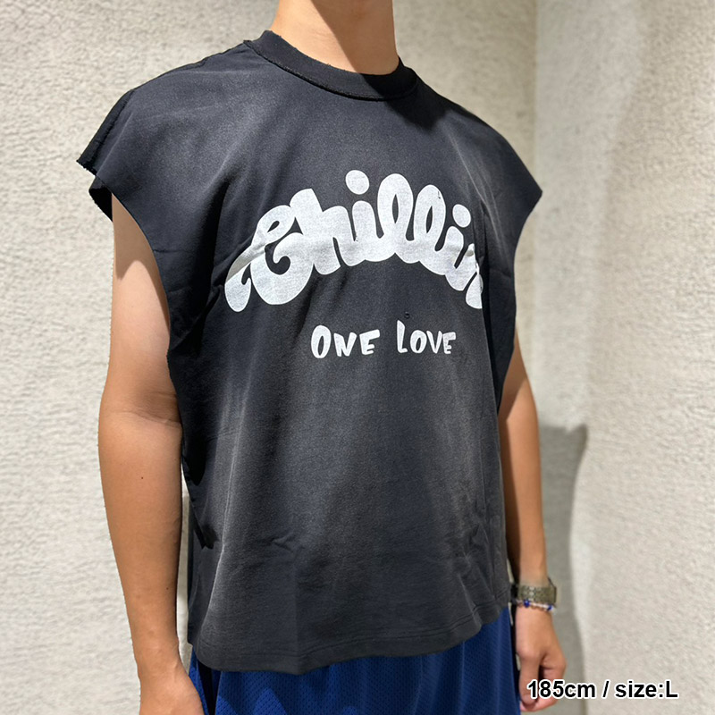 BIG LOGO SLEEVELESS TEE -3.COLOR-