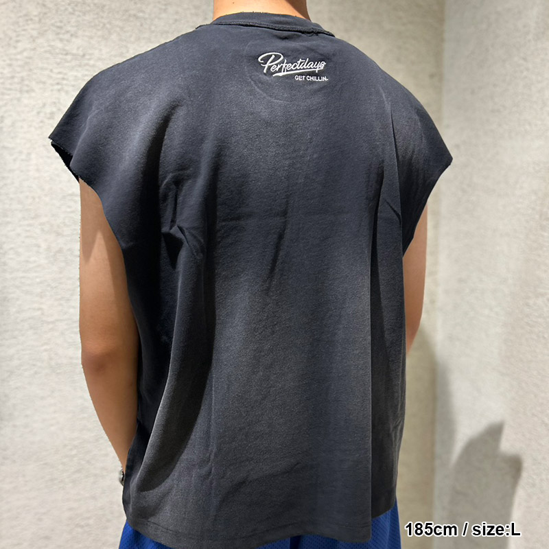 BIG LOGO SLEEVELESS TEE -3.COLOR-