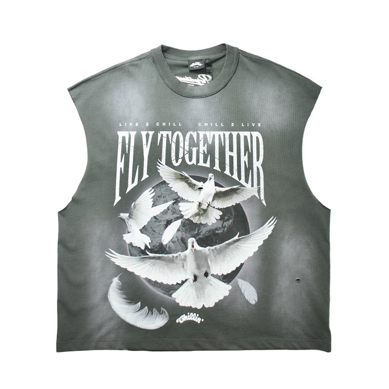 FLY TOGETHER SLEEVELESS TEE