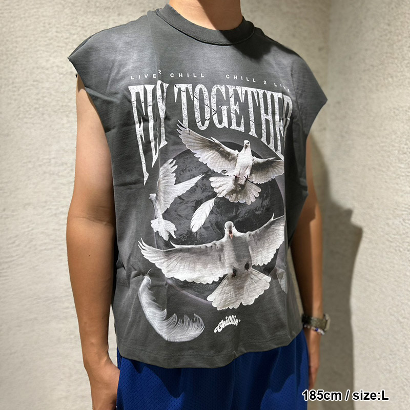FLY TOGETHER SLEEVELESS TEE