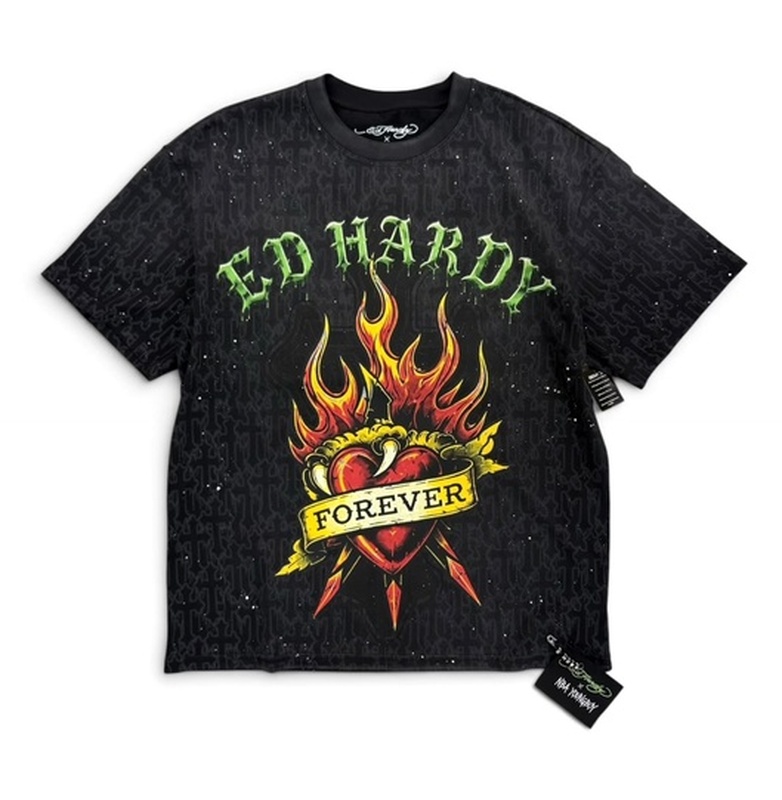 SS TEE -BLACK-