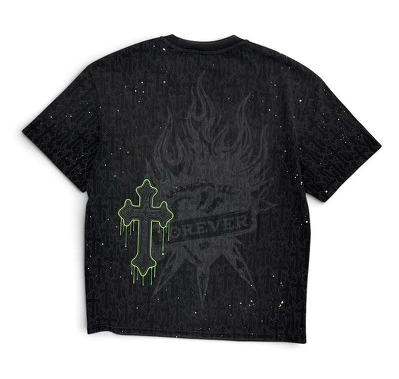 SS TEE -BLACK-