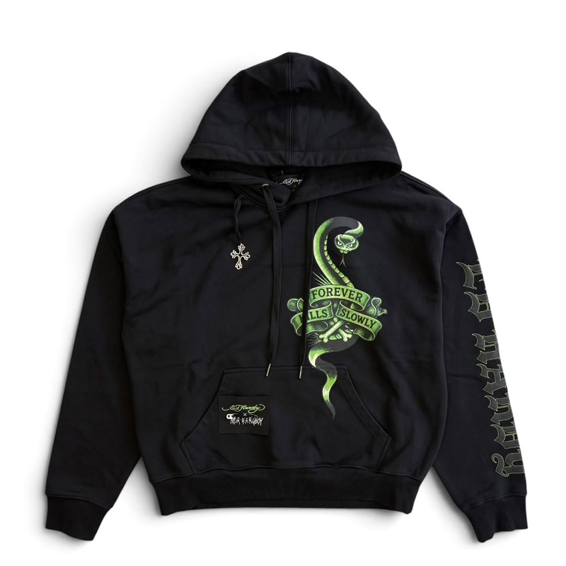 HOODIE -BLACK-