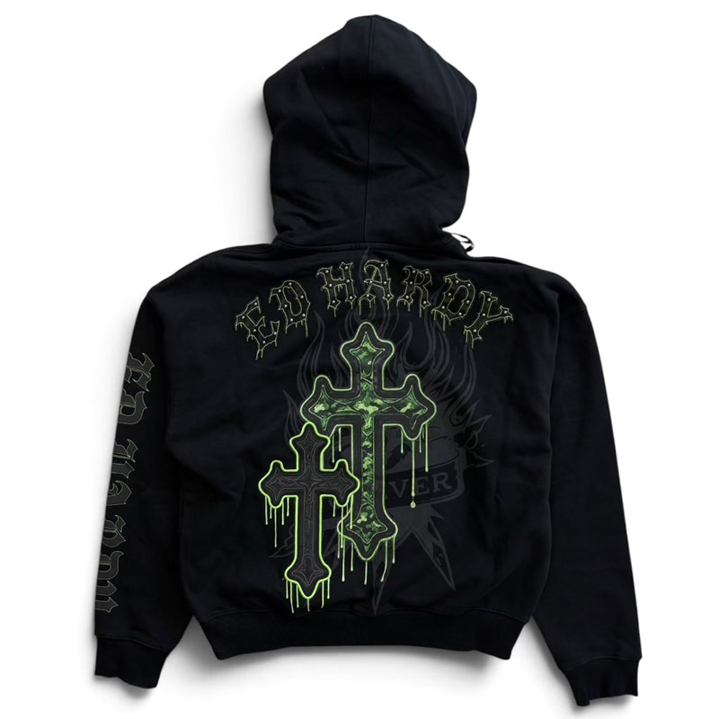 HOODIE -BLACK-