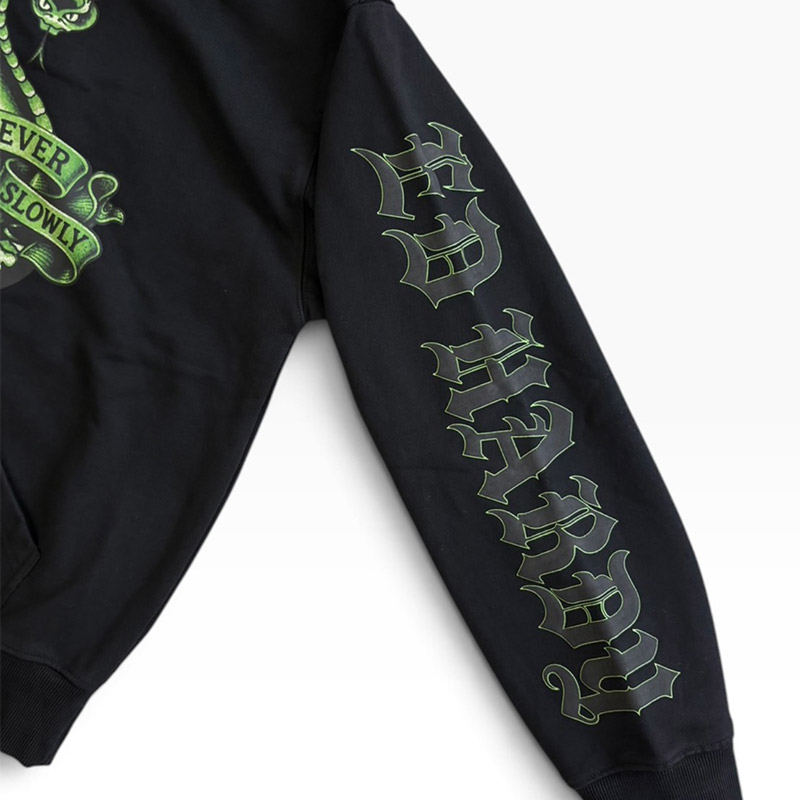 HOODIE -BLACK-