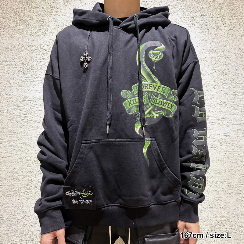 HOODIE -BLACK-