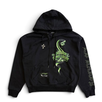 HOODIE -BLACK-