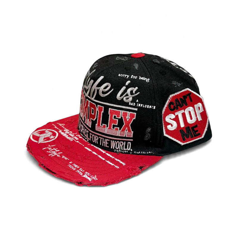 LYFE IS COMPLEX HATS -4.COLOR-