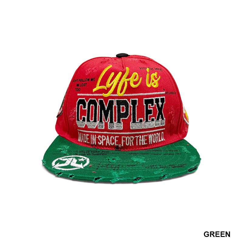 LYFE IS COMPLEX HATS -4.COLOR-