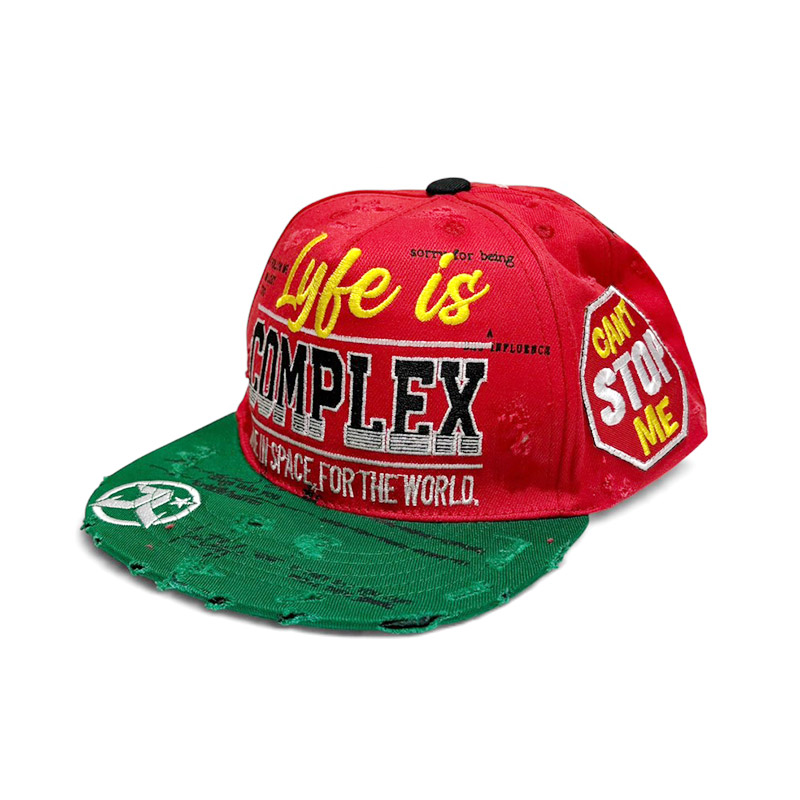 LYFE IS COMPLEX HATS -4.COLOR-