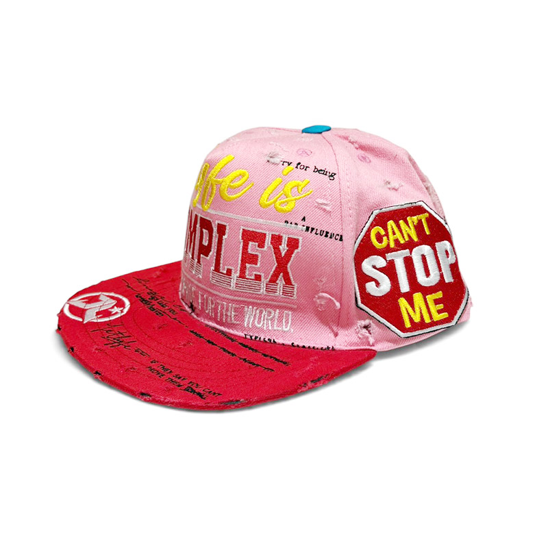 LYFE IS COMPLEX HATS -4.COLOR-