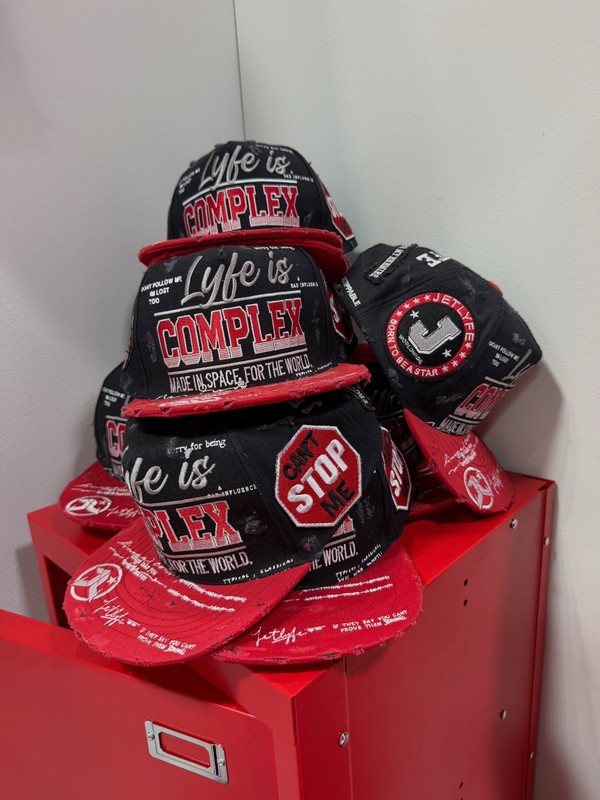 LYFE IS COMPLEX HATS -4.COLOR-