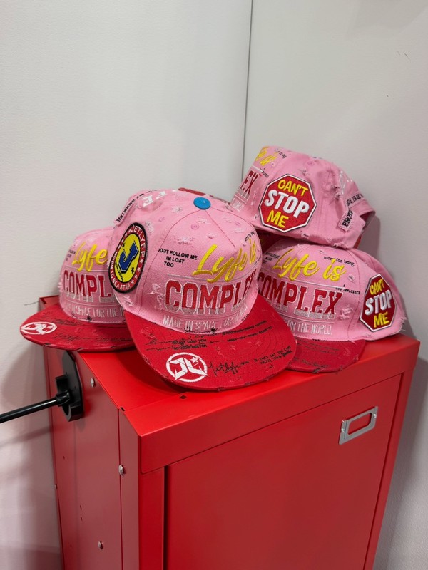 LYFE IS COMPLEX HATS -4.COLOR-