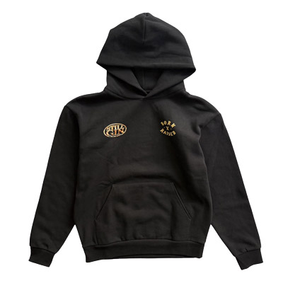 STILL G.I.N. × BORN X RAISED/ HOODIE -BLACK-