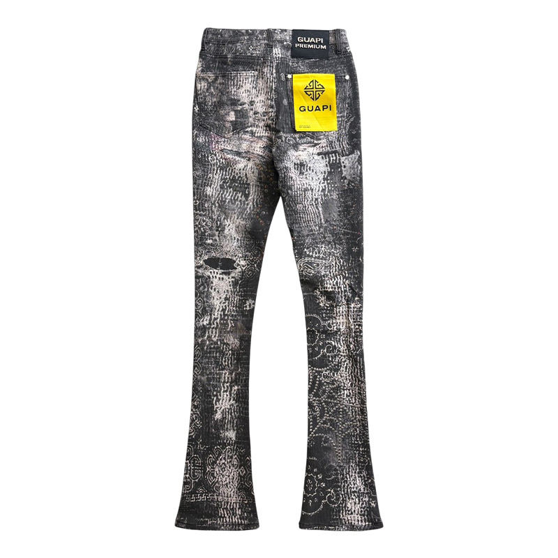 HAKAI SPIDER DENIM -BLACK-