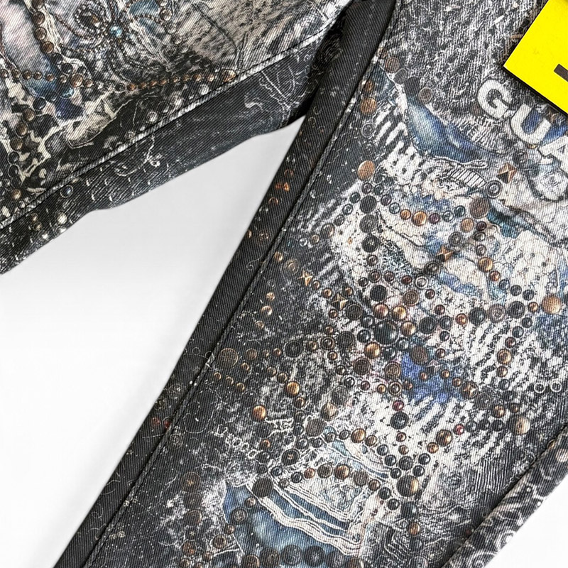 HAKAI SPIDER DENIM -BLACK-