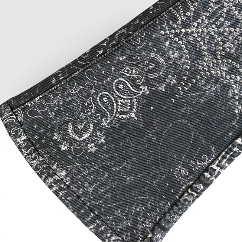 HAKAI SPIDER DENIM -BLACK-